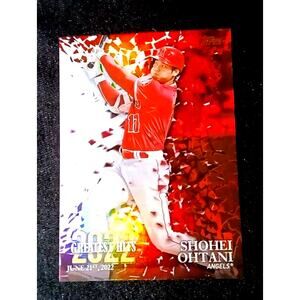 2023 Topps Series 1 - 2022's Greatest Hits #22GH-16 Shohei Ohtani